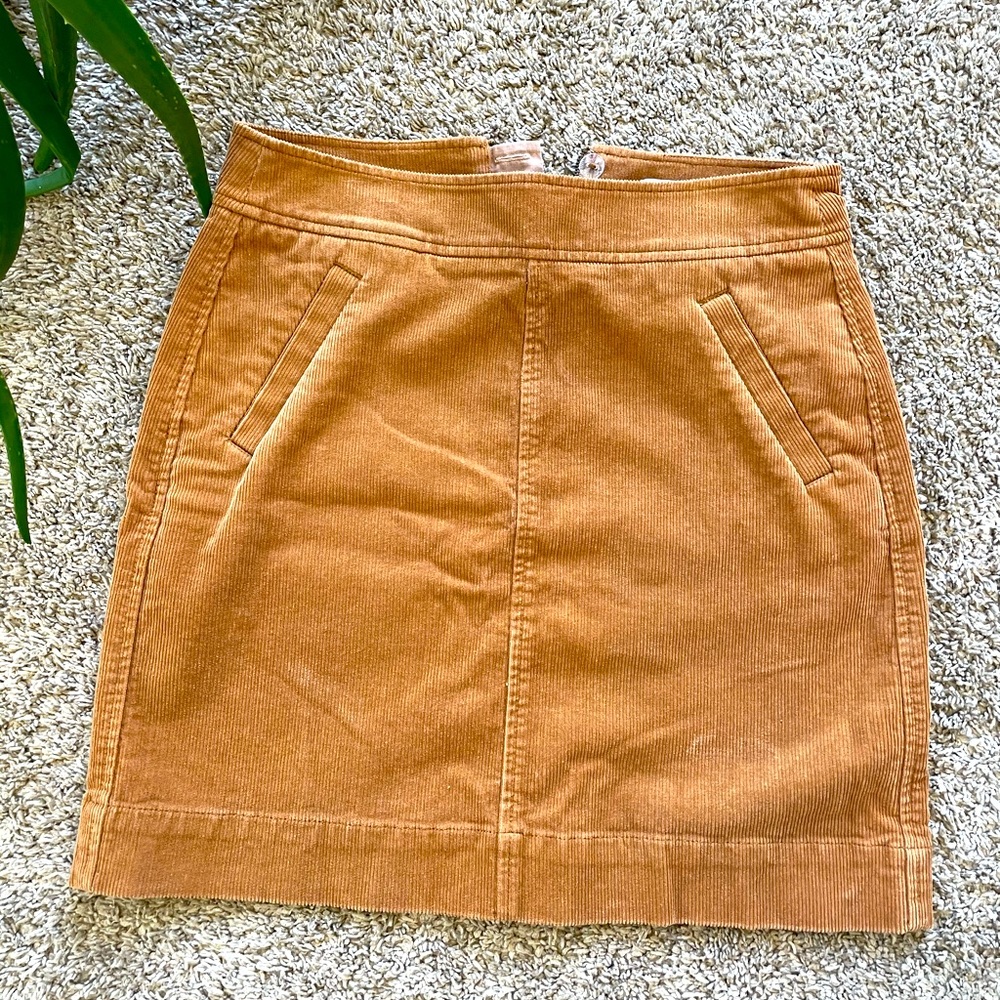 LOFT Corduroy Mini Skirt